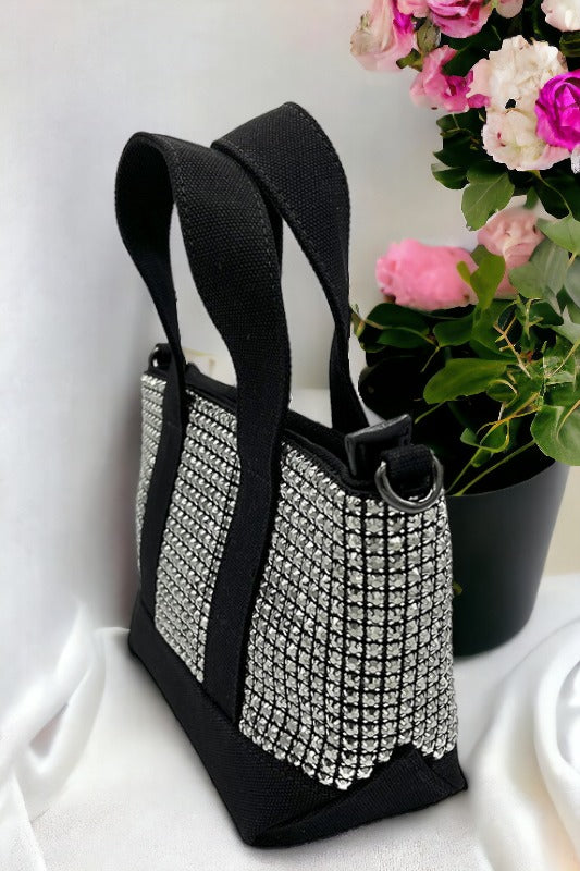 Gemstone Pave Mini Tote Bag