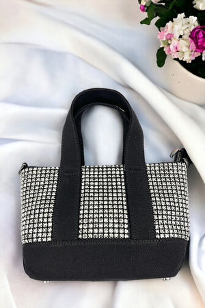 Gemstone Pave Mini Tote Bag