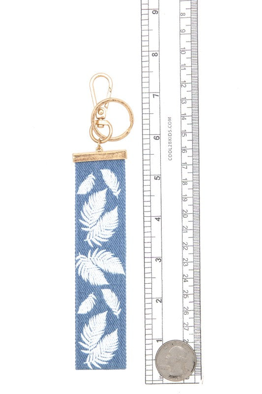 Leaf Band Keychain