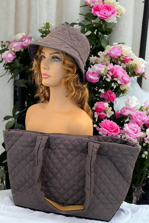 Quilt Pattern Fashion Tote Bag