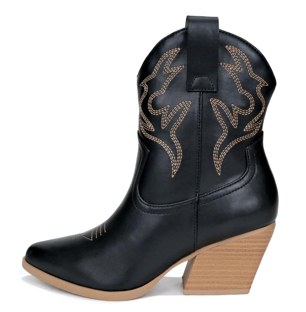 Western Boot With Sticking 12D