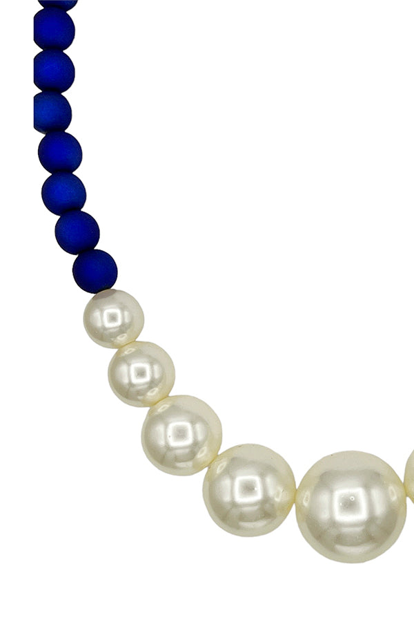 Bead Pearl Necklace Set