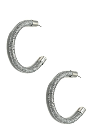 Semi Hoop Fashion Earring