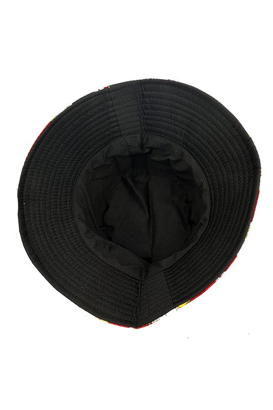 Chain Belt Pattern Bucket Hat