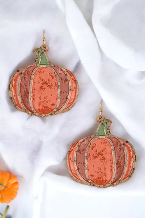 Pumpkin Drop Earring