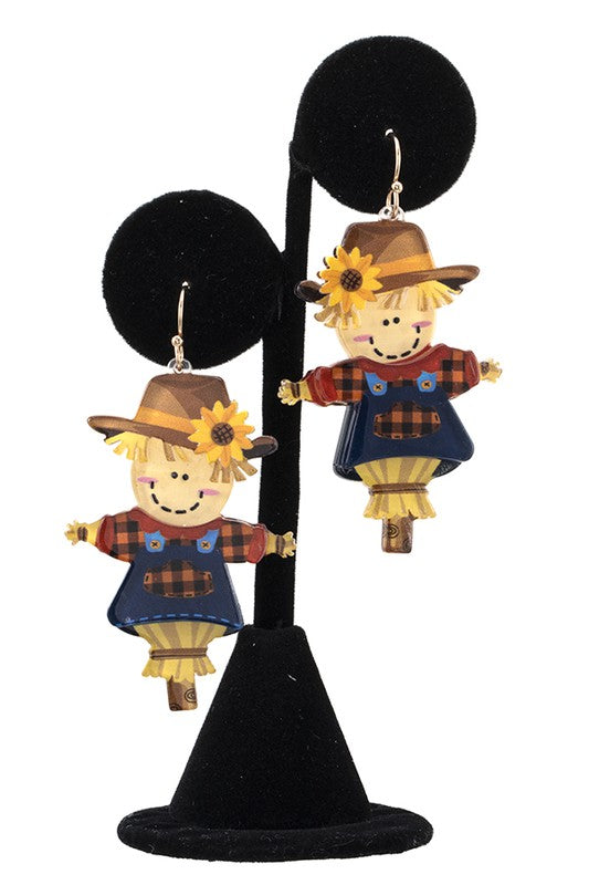 Scarecrow Dangle Earring