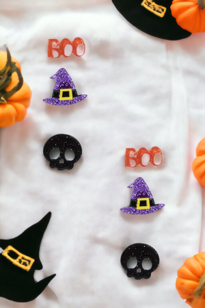 Mix Post Halloween Earring Set