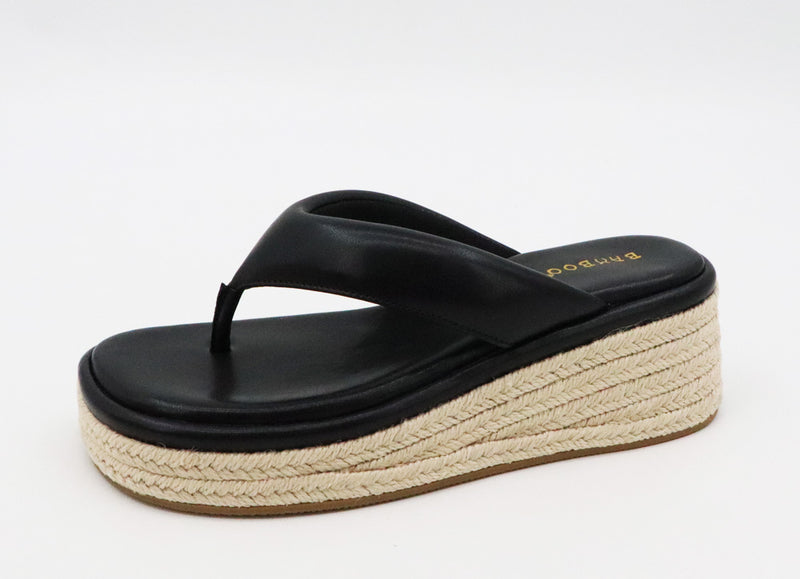 Espadrille Wedge Flip Flop Sandals