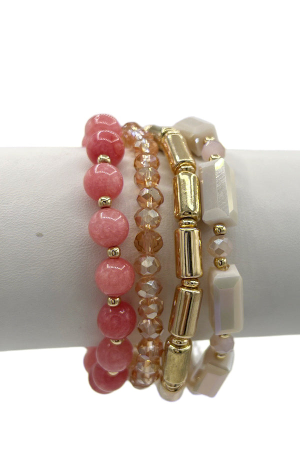 Mix Bead Bracelet Set