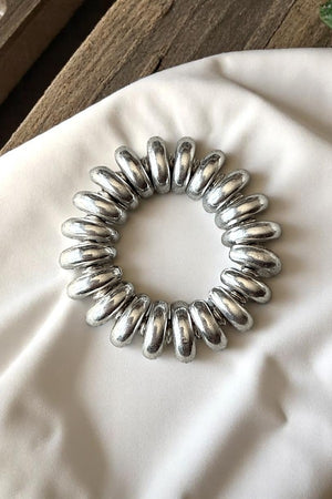 WESTERN HALVED BUBBLE BALL STRETCH BRACELET