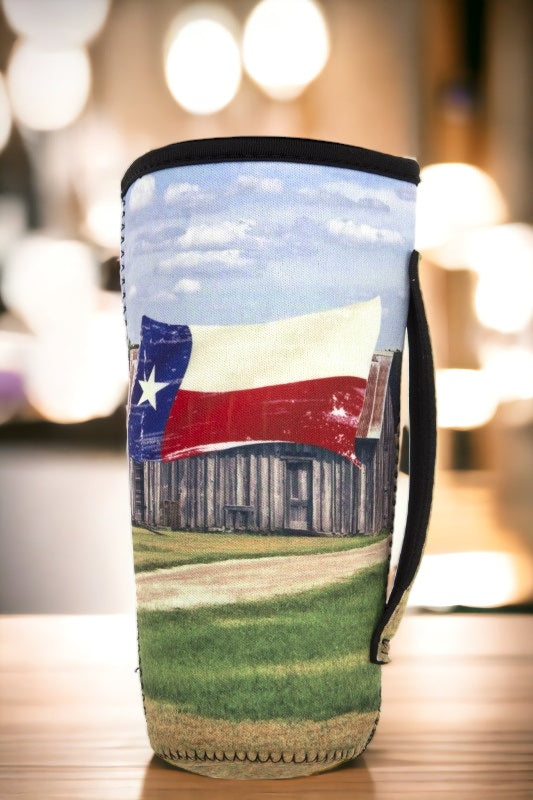 Farm Print Sleeve Cup