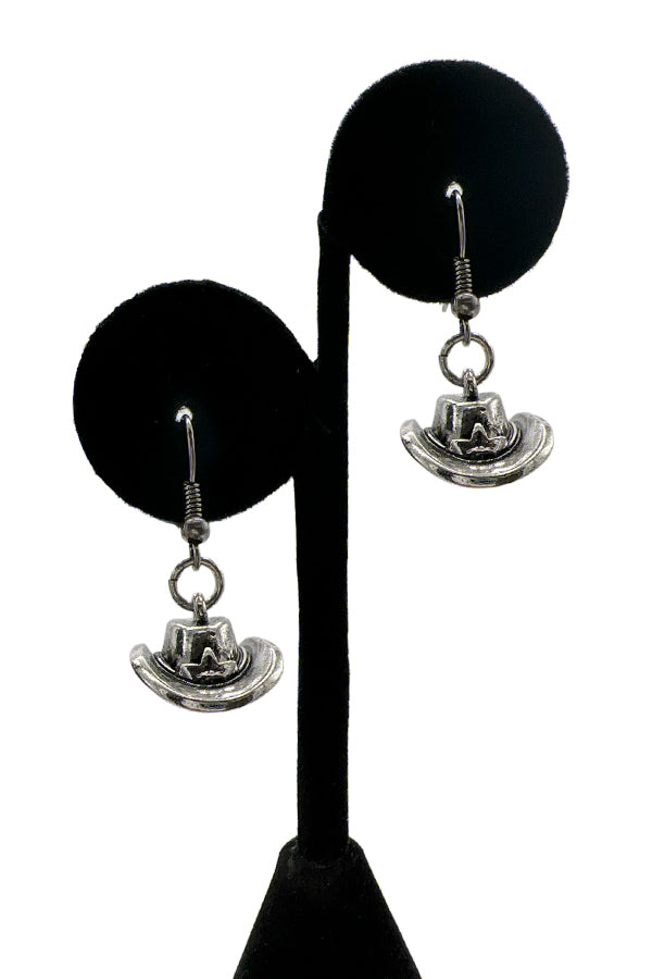 Star Accent Cowboy Dangle Earring