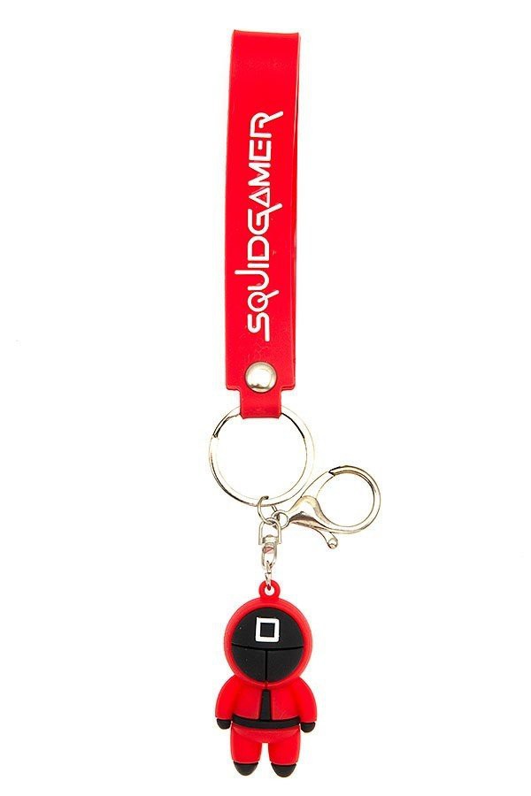Square Gamer Novelty Keychain