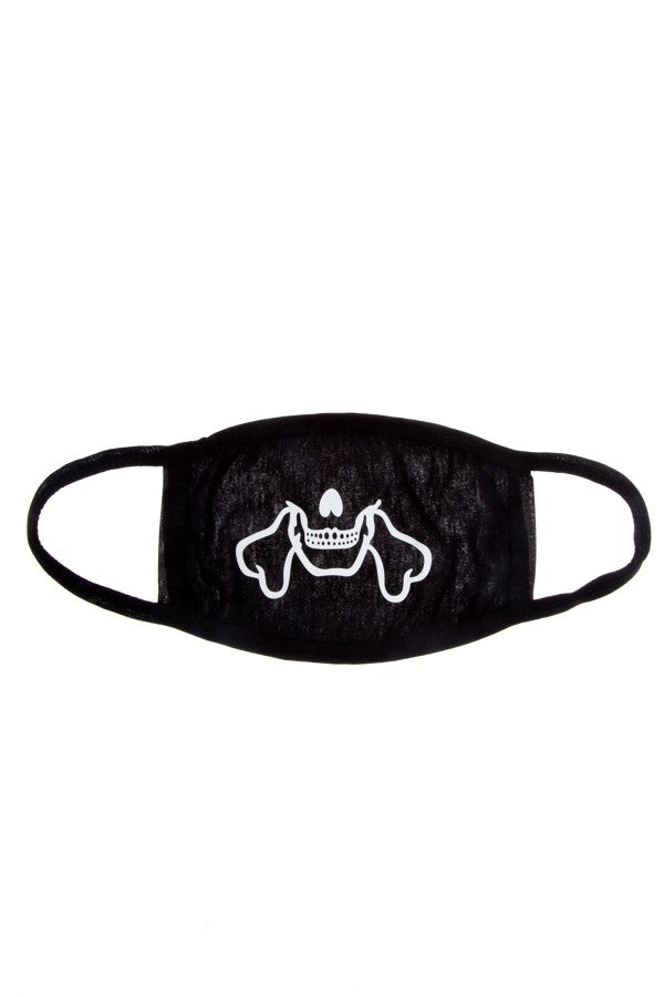 Skull Print Fashion Mask