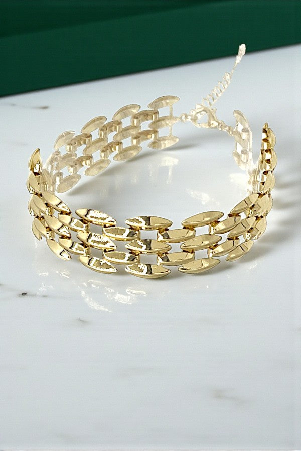 MULTI CHAIN LINK BRACELET