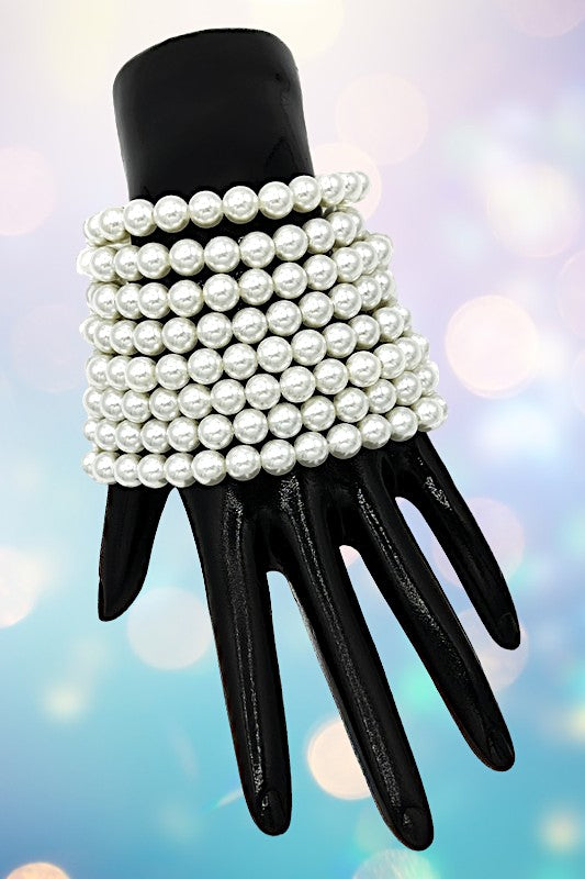 PEARL STACK BRACELET