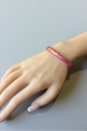 GEO PATTERN BANGLE BRACELET