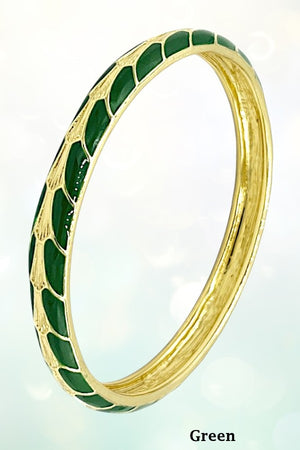 GEO PATTERN BANGLE BRACELET