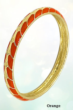 GEO PATTERN BANGLE BRACELET