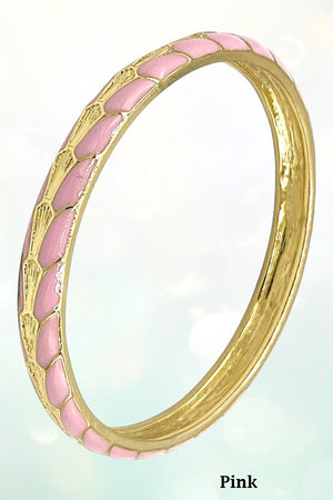 GEO PATTERN BANGLE BRACELET