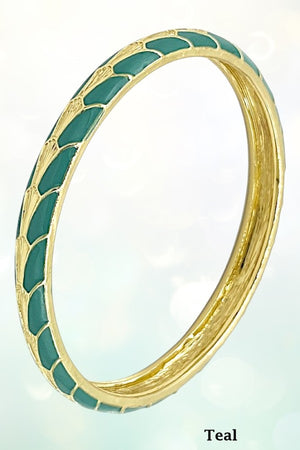GEO PATTERN BANGLE BRACELET