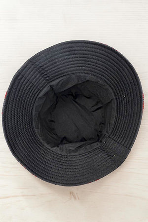 CHAIN MIX PATTERN FASHION BUCKET HAT