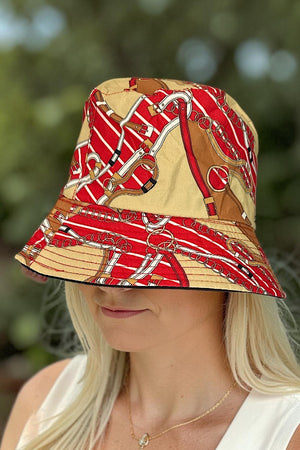 MIX PRINT FASHION BUCKET HAT