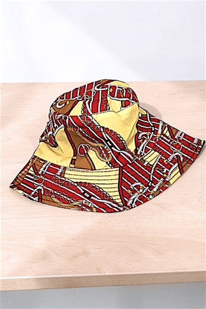MIX PRINT FASHION BUCKET HAT