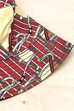 MIX PRINT FASHION BUCKET HAT