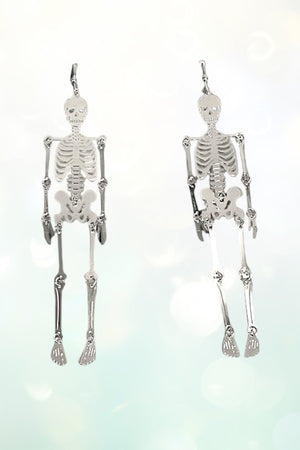 SKELETON DANGLE EARRING