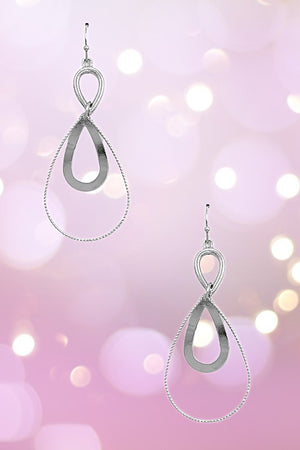 Multi Wire Teardrop Earring