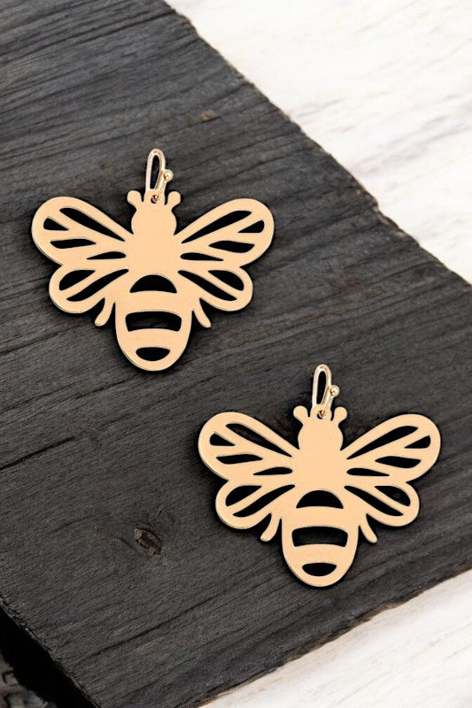 Filigree Bee Dangle Earring