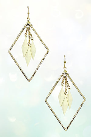 Rhombus Multi Dangle Earring