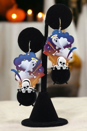 Mix Halloween Dangle Earring Mix Halloween Dangle Earring