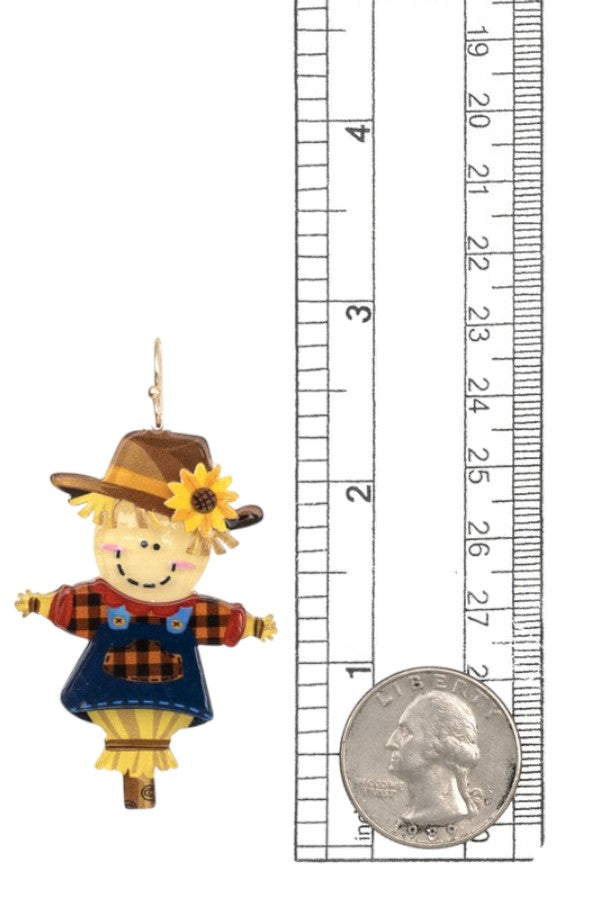 SCARECROW DANGLE EARRING