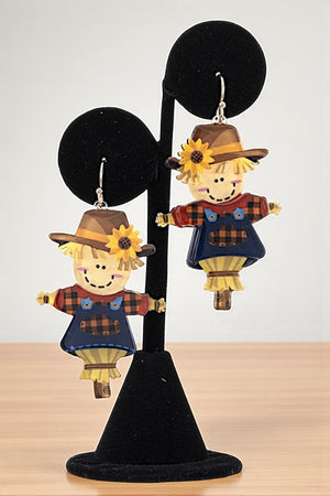 SCARECROW DANGLE EARRING
