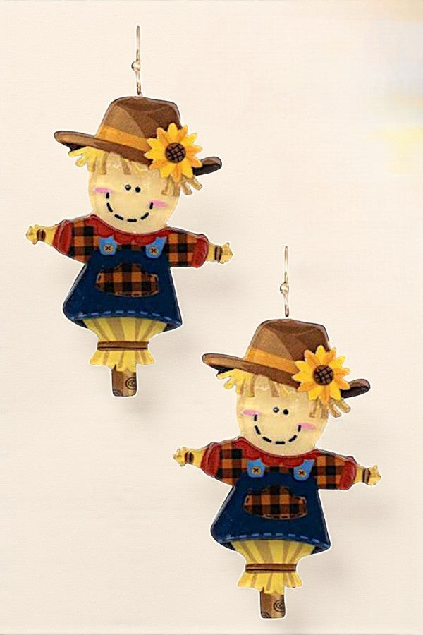 SCARECROW DANGLE EARRING