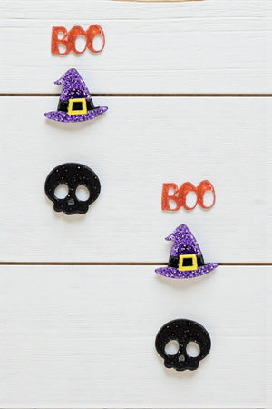HALLOWEEN MIX POST EARRING SET