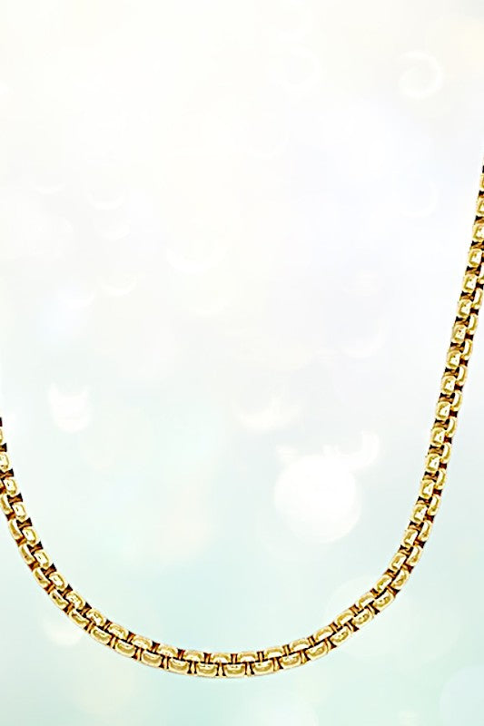 Fashion Box Chain Necklace