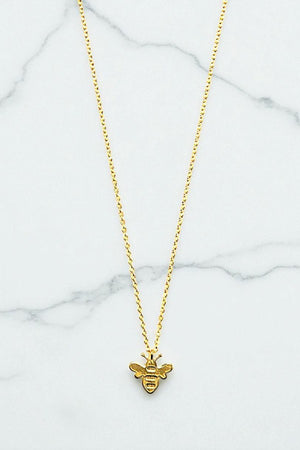 BEE PENDANT NECKLACE