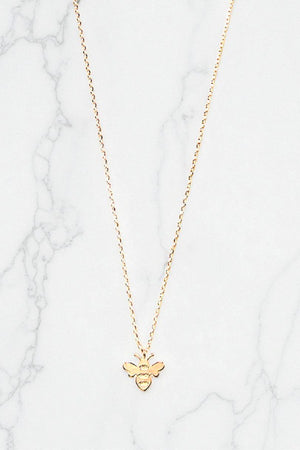 BEE PENDANT NECKLACE