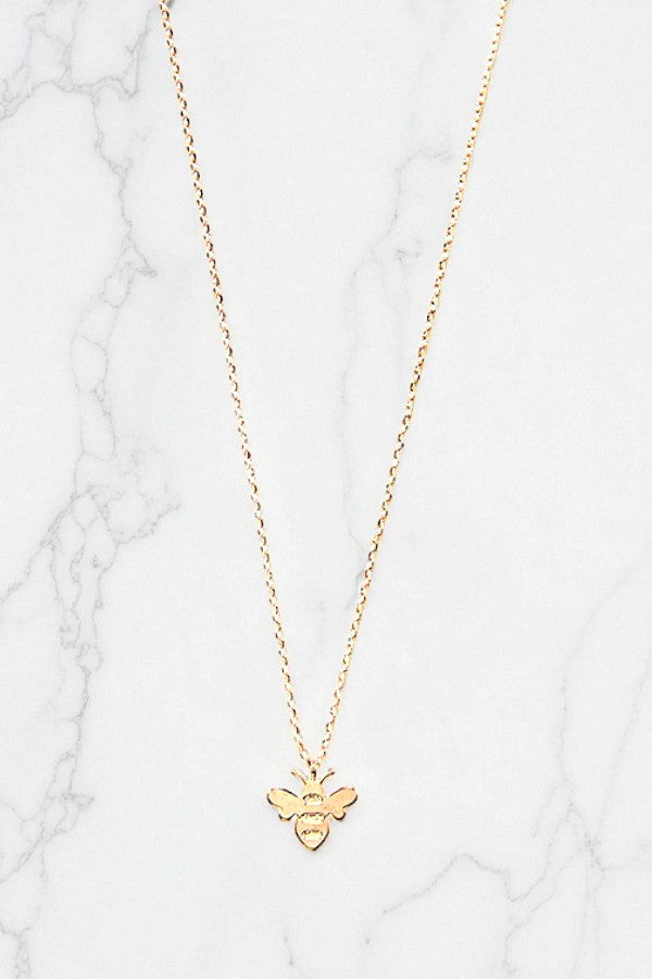 BEE PENDANT NECKLACE