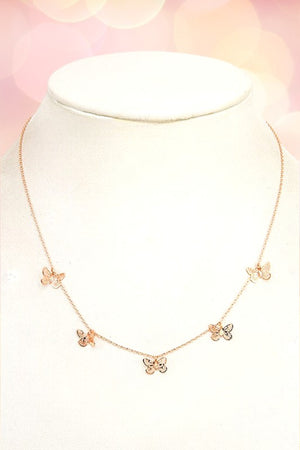 BUTTERFLY LINK NECKLACE