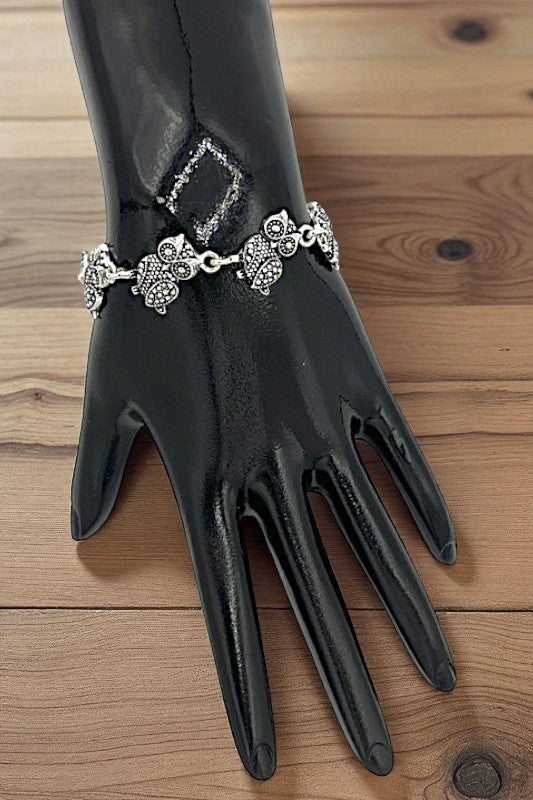 WESTERN OWL LINK BRACELET