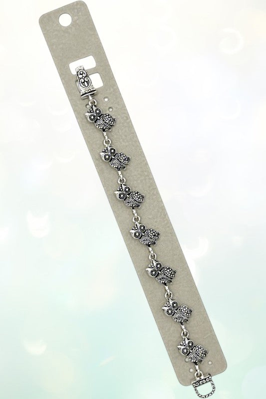 WESTERN OWL LINK BRACELET