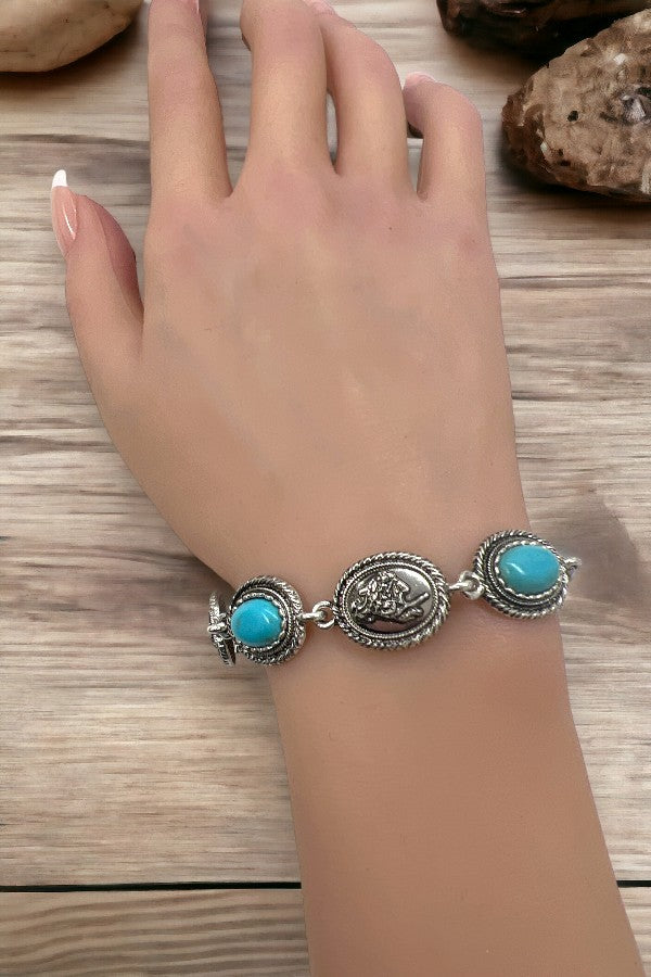 WESTERN RODEO TQ MAGNETIC BRACELET