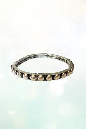 WESTERN BUBBLE BAR STRETCH BRACELET