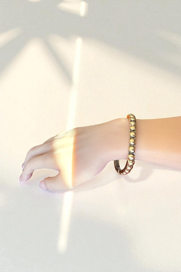 WESTERN BUBBLE BAR STRETCH BRACELET