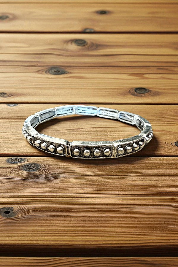 WESTERN SLIM BUBBLE STRETCH BRACELET