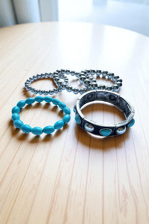 WESTERN TQ BUBBLE MULTI STRETCH BRACELET